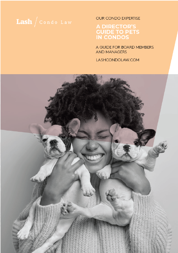 Img_Pets in Condos Lash Condo Law